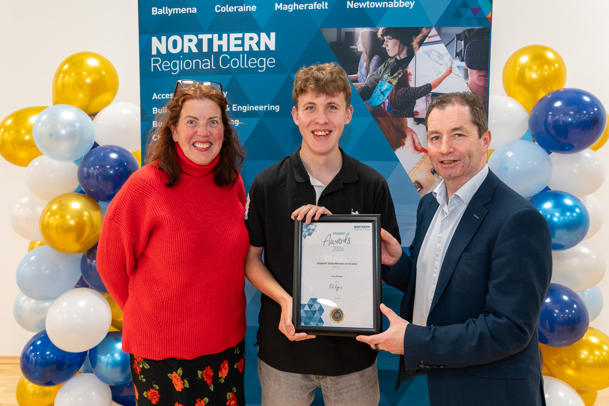 Student Success Celebrated at Northern Regional College Student Awards